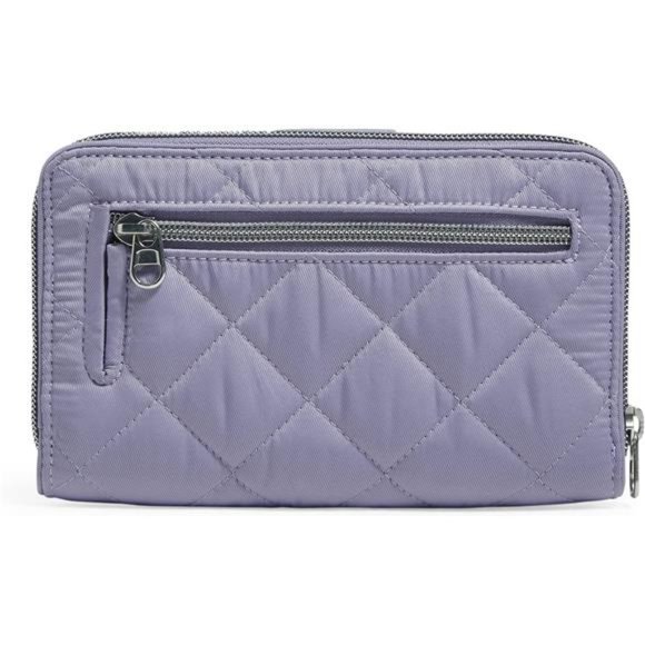 Vera Bradley Women's Performance Twill Turnlock Wallet with RFID Protection - Picture 3 of 4